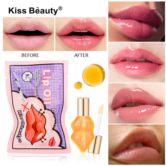 Lip Plumping Lip Line Enhance Lip Elasticity Non-Sticky Lip Brightening Lip Color Hydrating Lip Enhancing Oil